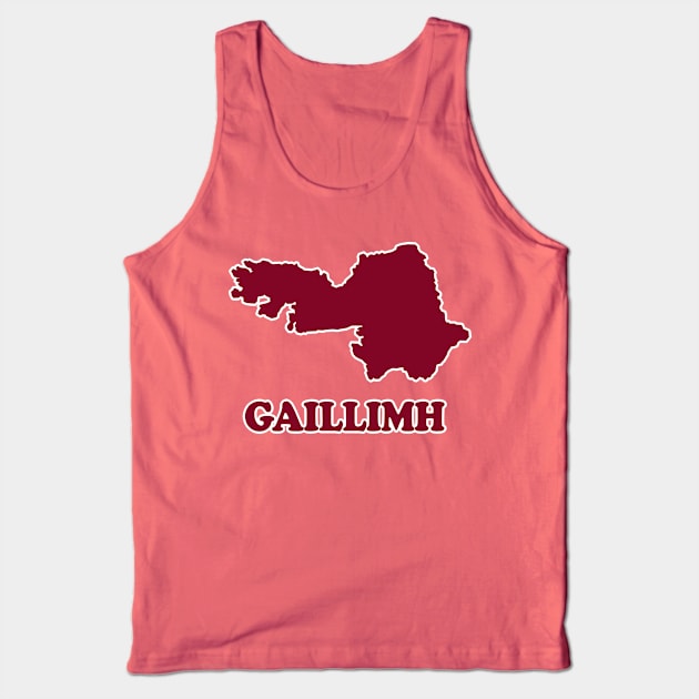 County Galway/Gaillimh Irish Pride Tank Top by DankFutura